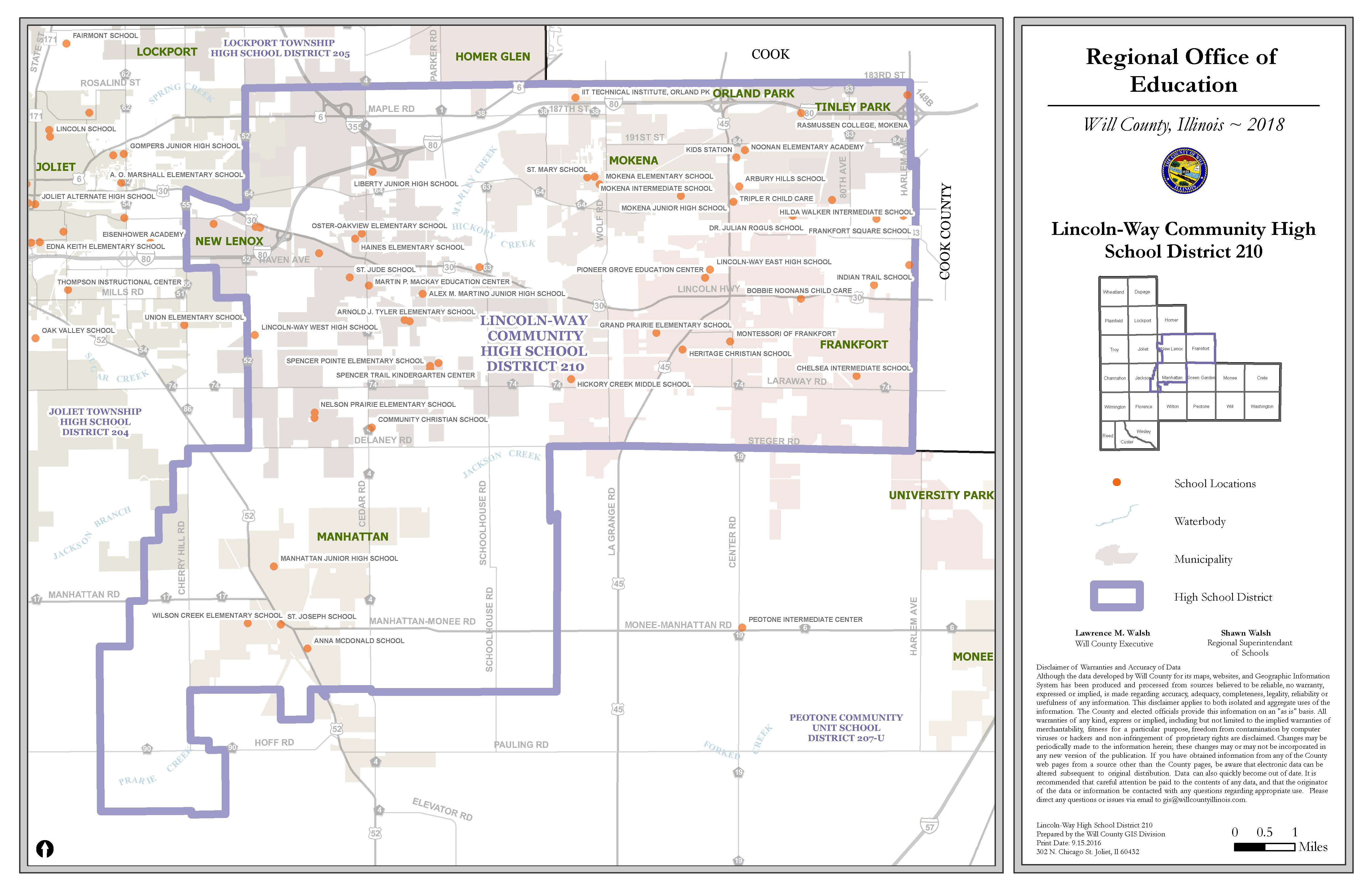 High School Maps